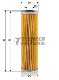 TECNECO FILTERS ol0612 -  Масляный фильтр